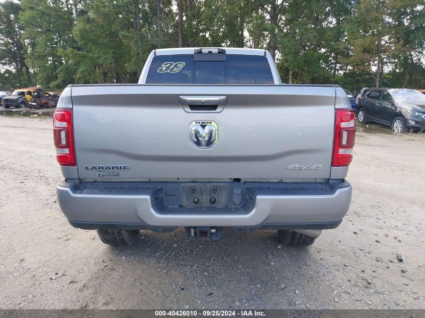 2021 Ram 2500 Laramie 4X4 6'4 Box VIN: 3C6UR5FL1MG597996 Lot: 40426010