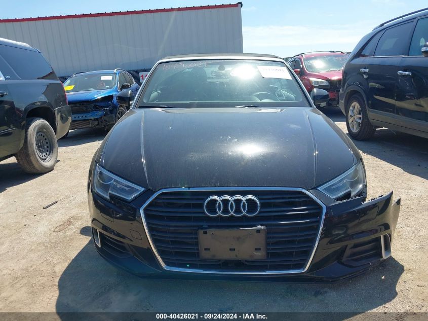 2017 Audi A3 Premium VIN: WAU6ULFFXH1033599 Lot: 40426021