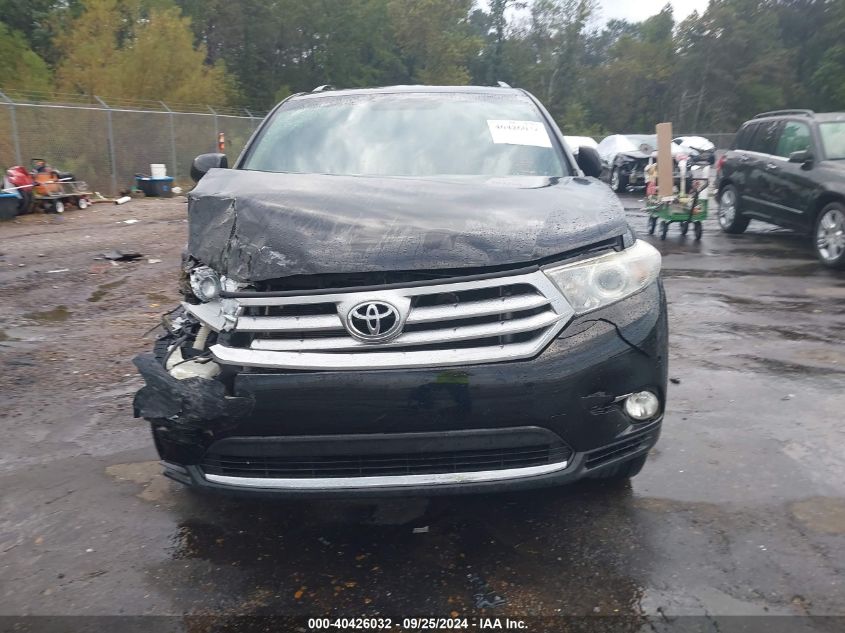 2013 Toyota Highlander Limited V6 VIN: 5TDYK3EH7DS117705 Lot: 40426032