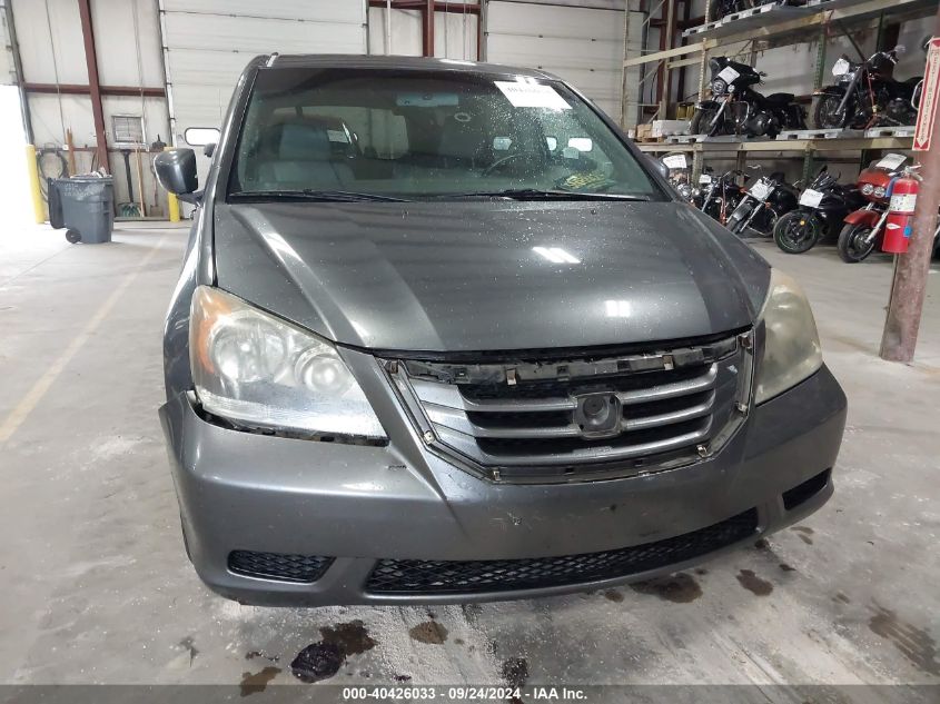 2010 Honda Odyssey Ex-L VIN: 5FNRL3H73AB096615 Lot: 40426033