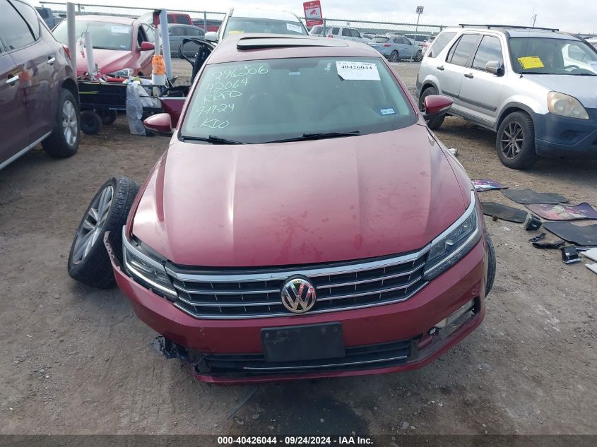 1VWBA7A32JC050130 2018 Volkswagen Passat Se