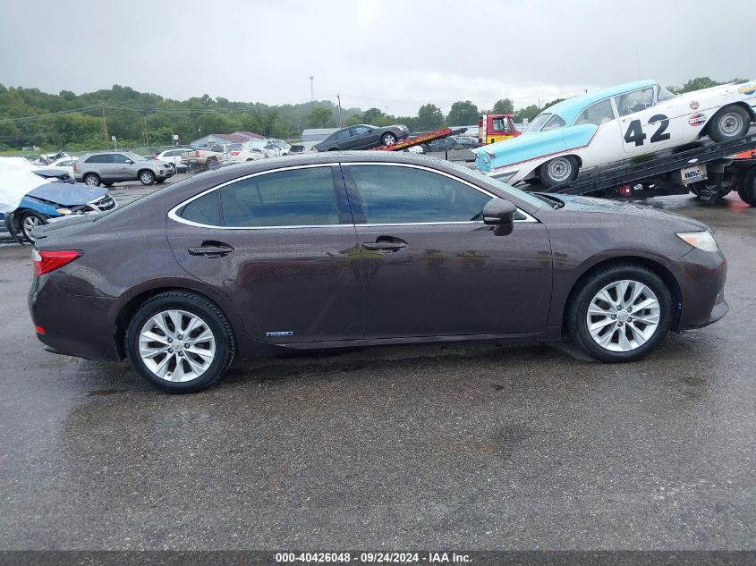 2013 Lexus Es 300H VIN: JTHBW1GG8D2015466 Lot: 40426048