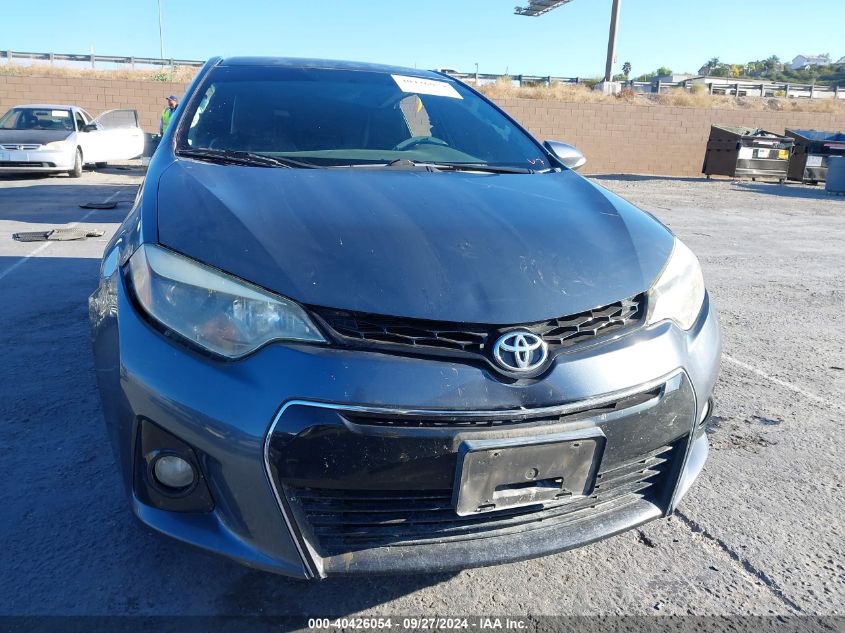 2014 Toyota Corolla S Plus VIN: 5YFBURHE9EP041063 Lot: 40426054