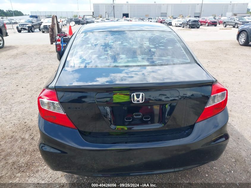 2HGFB2F5XCH595105 2012 Honda Civic Lx