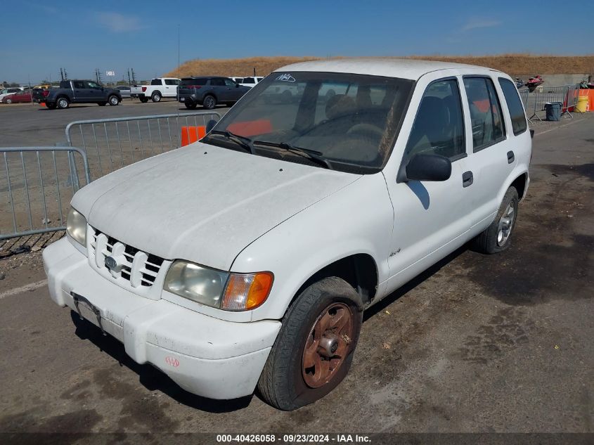 KNDJA723015096315 2001 Kia Sportage Ex/Limited