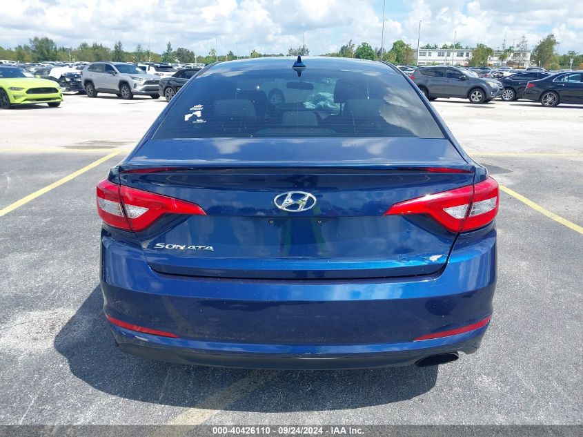 2017 HYUNDAI SONATA - 5NPE24AF5HH533275