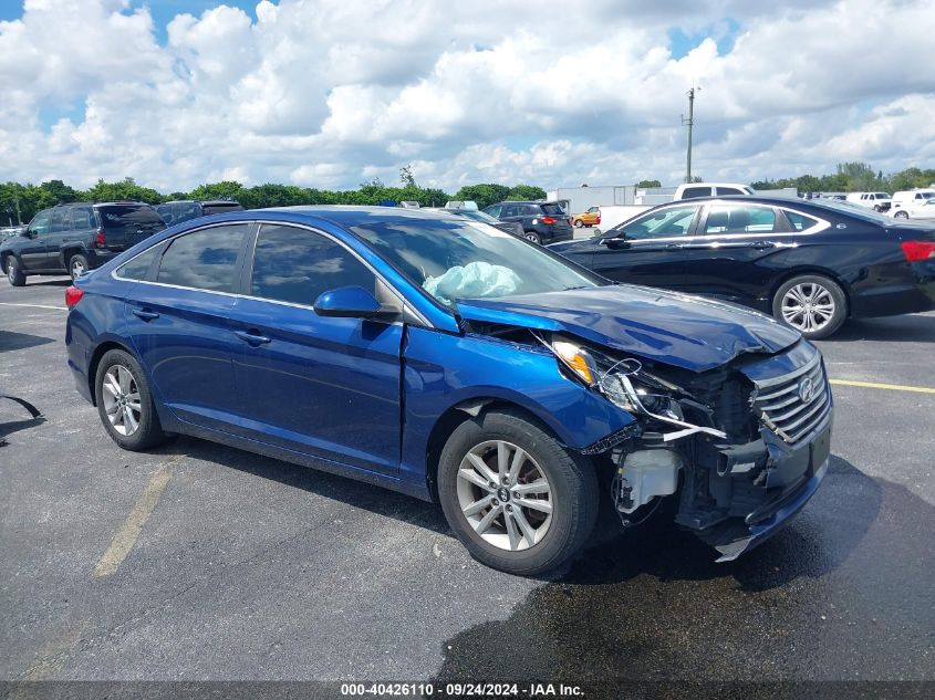 5NPE24AF5HH533275 2017 Hyundai Sonata Se