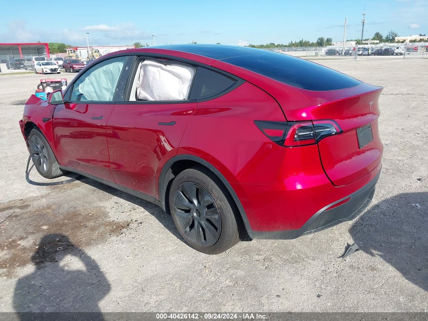 VIN 7SAYGDED8RF187121 2024 TESLA MODEL Y LONG RANGE DUAL MOTOR ALL-WHEEL DRIVE/RWD