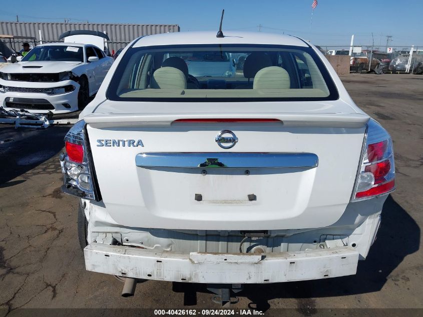 2011 Nissan Sentra 2.0S VIN: 3N1AB6AP4BL605080 Lot: 40426162