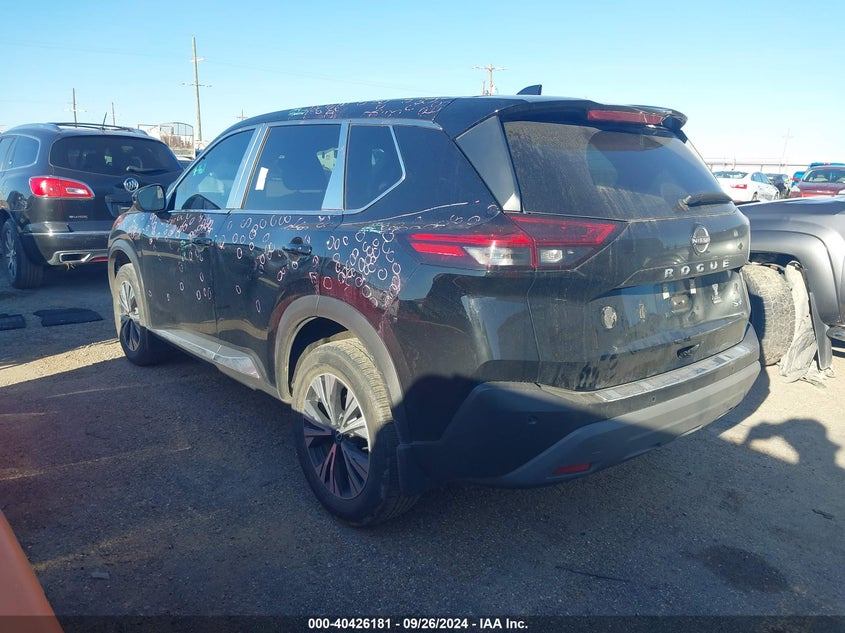 VIN 5N1BT3BA5PC750053 2023 NISSAN ROGUE SV FWD