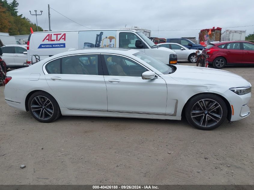 2022 BMW 750 I xDrive VIN: WBA7U2C0XNCJ29134 Lot: 40426188