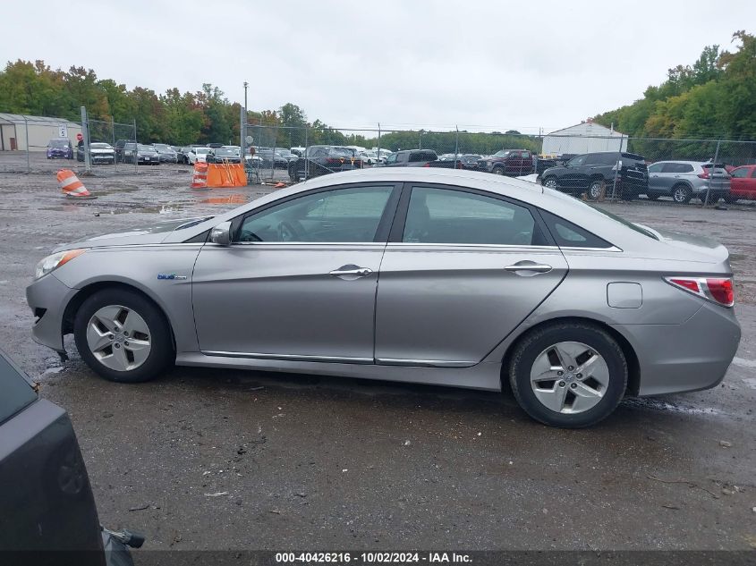 KMHEC4A45CA055057 2012 Hyundai Sonata Hybrid