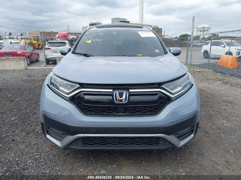 2021 Honda Cr-V Hybrid Touring VIN: 7FART6H92ME026793 Lot: 40426230