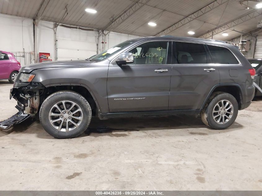 2014 Jeep Grand Cherokee Limited VIN: 1C4RJFBT7EC330352 Lot: 40426235