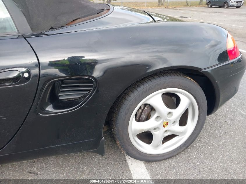 WP0CA2985XU632834 1999 Porsche Boxster