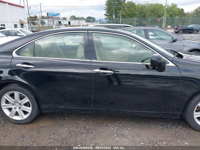 2007 Lexus Es 350 VIN: JTHBJ46GX72112478 Lot: 40426258