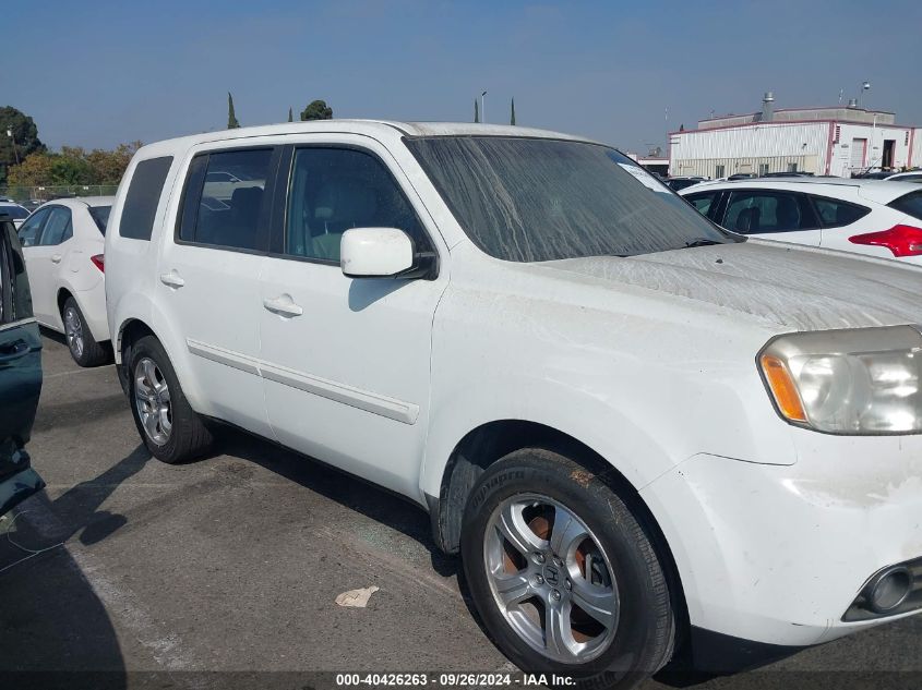 2012 Honda Pilot Exl VIN: 5FNYF3H55CB022892 Lot: 40426263