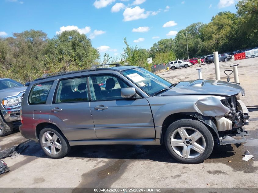 2007 Subaru Forester Sports 2.5Xt VIN: JF1SG69697H726357 Lot: 40426268