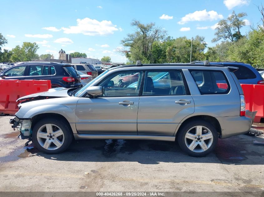 2007 Subaru Forester Sports 2.5Xt VIN: JF1SG69697H726357 Lot: 40426268