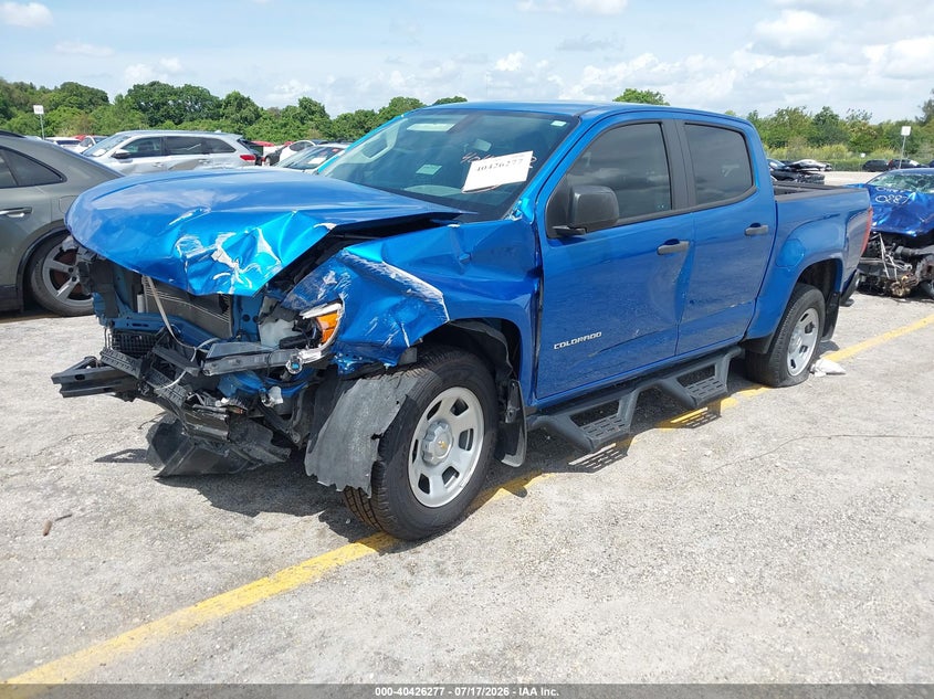2021 CHEVROLET COLORADO auction photo 2