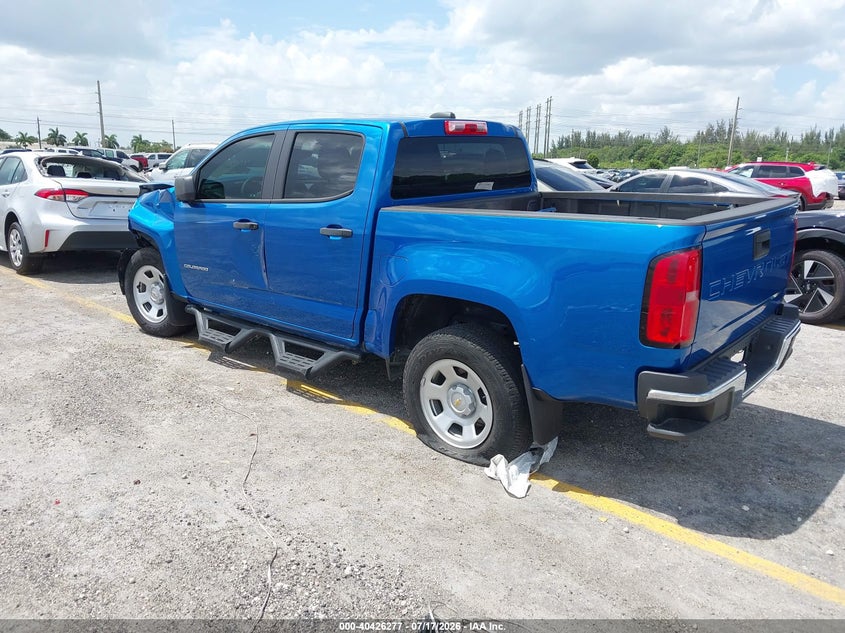 2021 CHEVROLET COLORADO auction photo 3