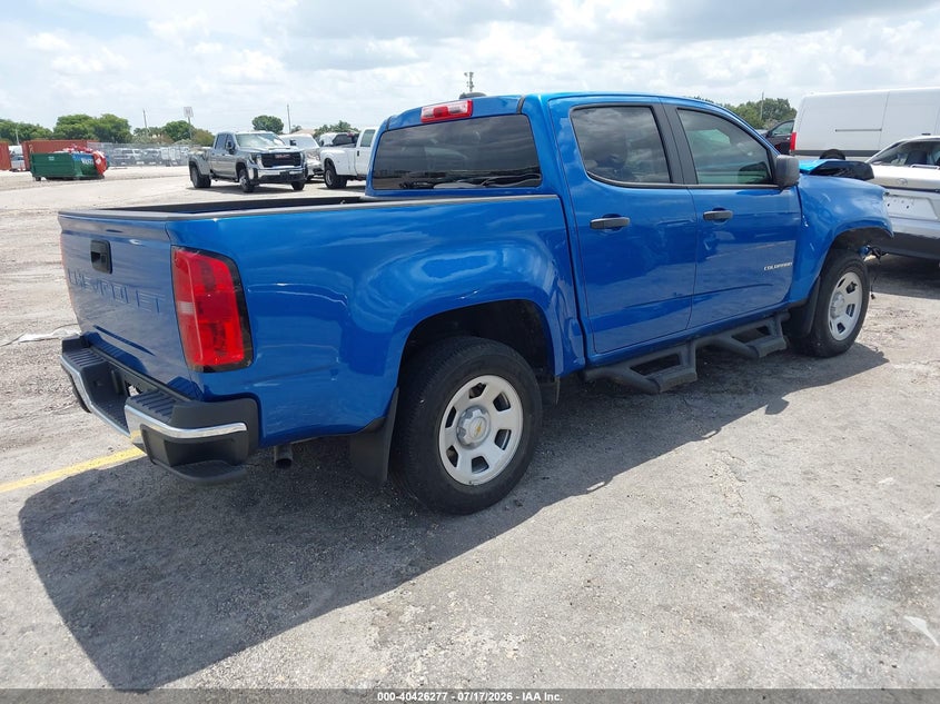 2021 CHEVROLET COLORADO auction photo 4