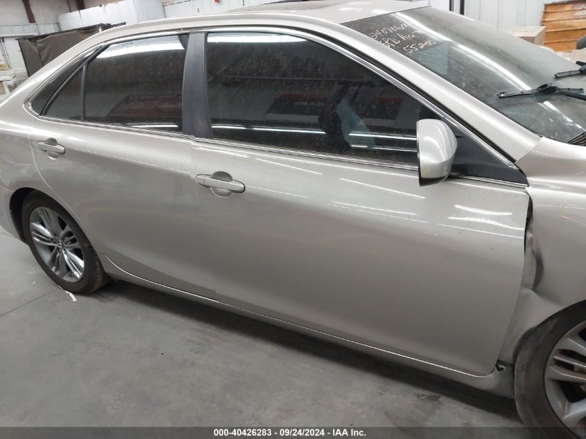 2015 Toyota Camry Se VIN: 4T1BF1FK9FU054111 Lot: 40426283