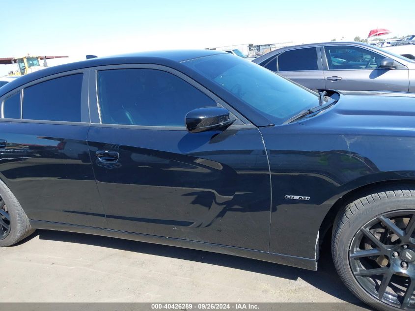 2018 Dodge Charger R/T Rwd VIN: 2C3CDXCT2JH329333 Lot: 40426289