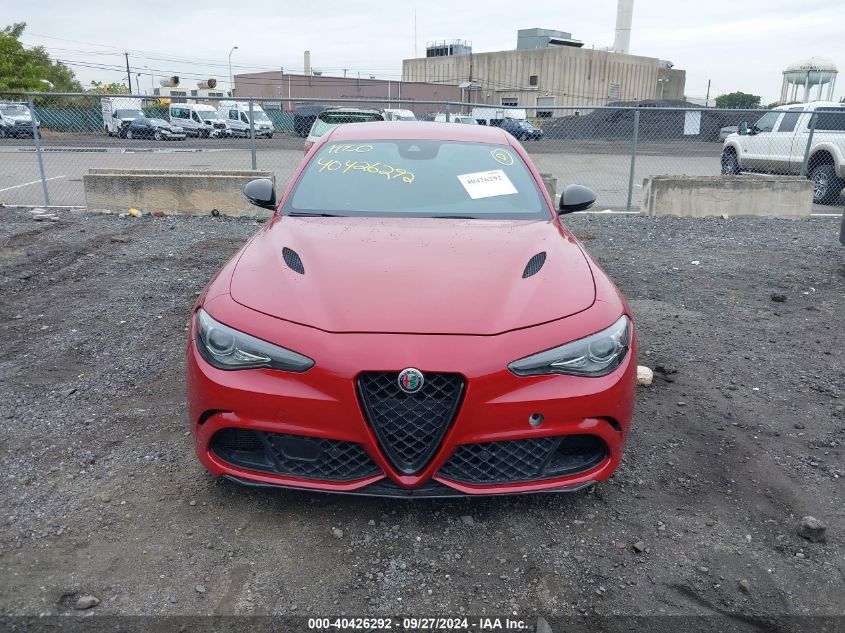 2019 Alfa Romeo Giulia Quadrifoglio Rwd VIN: ZARFAMEV2K7604376 Lot: 40426292