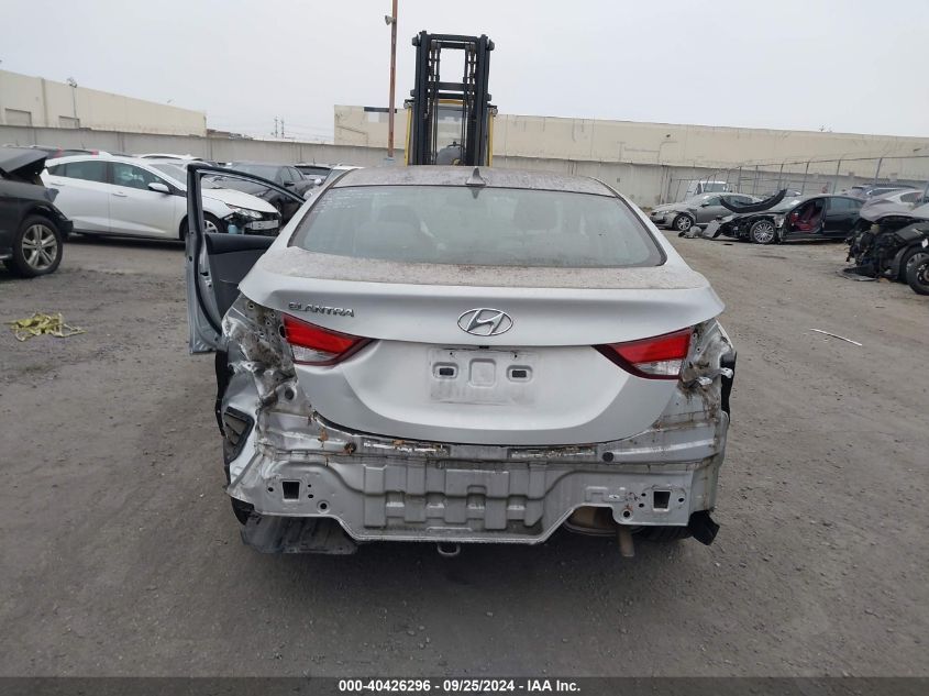 2016 Hyundai Elantra Se VIN: KMHDH4AE3GU512250 Lot: 40426296