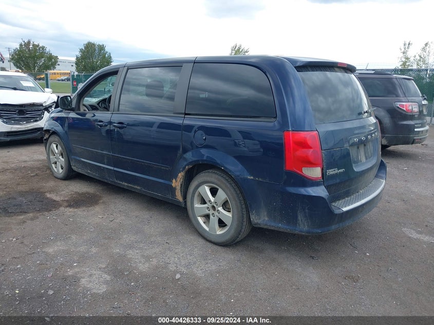 2013 DODGE GRAND CARAVAN SE - 2C4RDGBG4DR580072