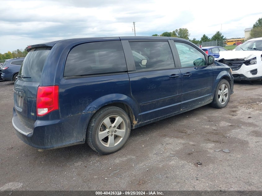 2013 DODGE GRAND CARAVAN SE - 2C4RDGBG4DR580072