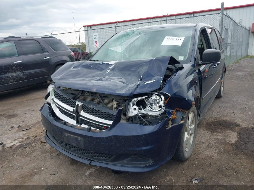 2013 Dodge Grand Caravan Se VIN: 2C4RDGBG4DR580072 Lot: 40426333