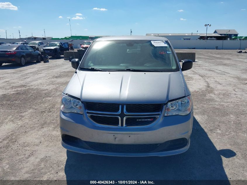 2019 Dodge Grand Caravan Se VIN: 2C4RDGBGXKR637985 Lot: 40426343