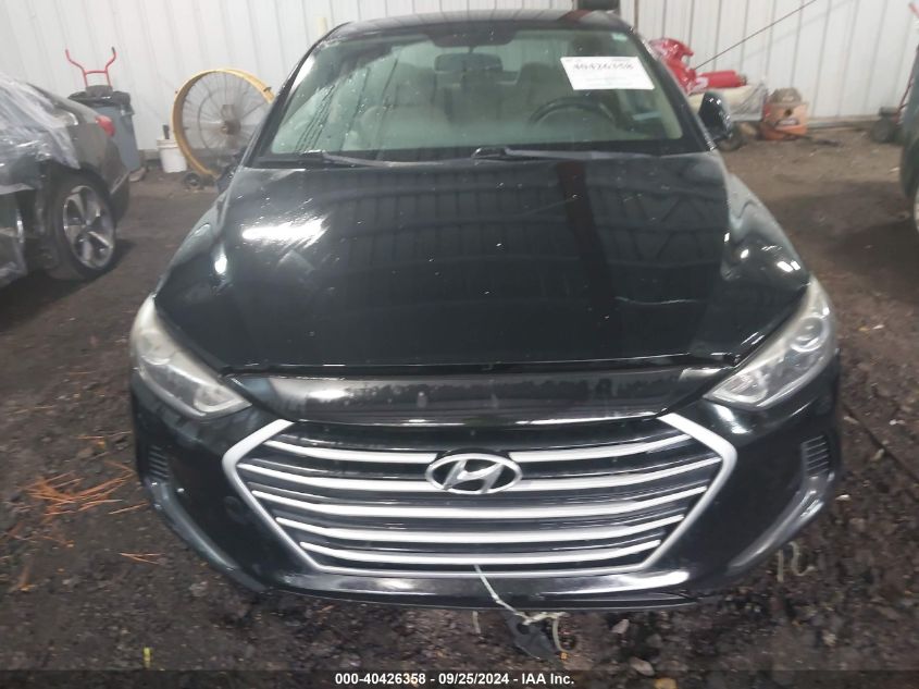 2017 Hyundai Elantra Se VIN: KMHD74LF2HU116286 Lot: 40426358