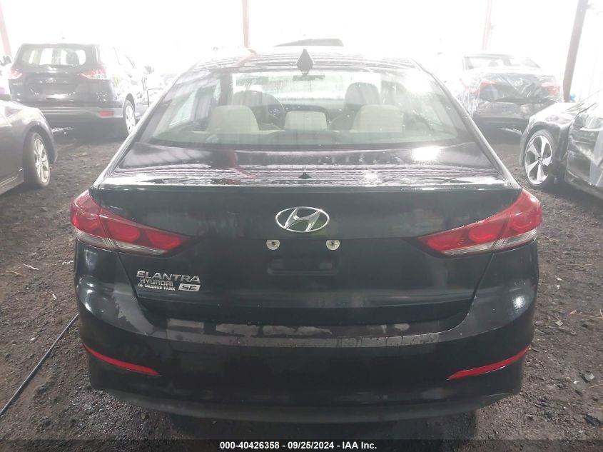 VIN KMHD74LF2HU116286 2017 HYUNDAI ELANTRA SE