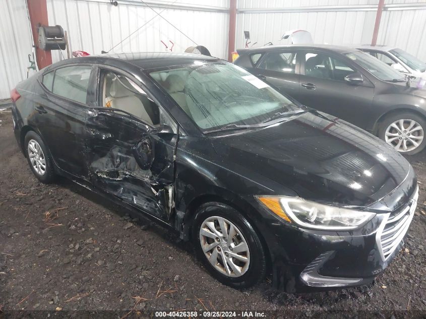 2017 Hyundai Elantra Se VIN: KMHD74LF2HU116286 Lot: 40426358