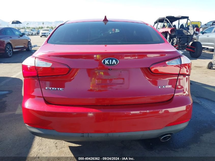 2014 Kia Forte Ex VIN: KNAFX4A89E5054017 Lot: 40426362