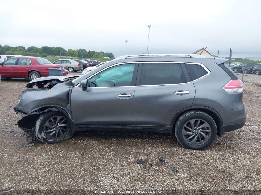 2016 Nissan Rogue S/Sl/Sv VIN: 5N1AT2MV1GC877906 Lot: 40426365