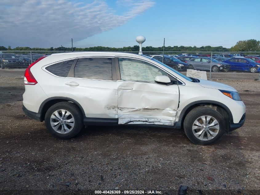 2014 Honda Cr-V Ex-L VIN: 5J6RM4H77EL023621 Lot: 40426369