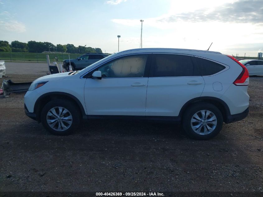 2014 Honda Cr-V Ex-L VIN: 5J6RM4H77EL023621 Lot: 40426369