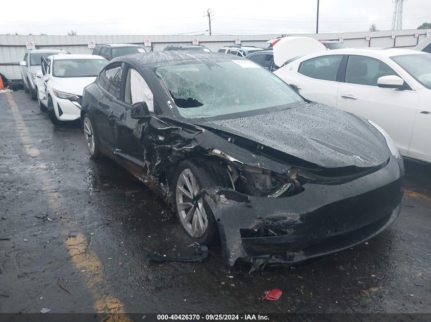 2022 TESLA MODEL 3 (VIN: 5YJ3E1EB3NF189816)