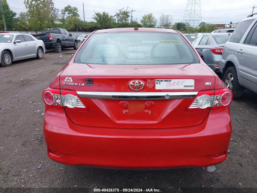 2011 Toyota Corolla S/Le VIN: 2T1BU4EE2BC719123 Lot: 40426375