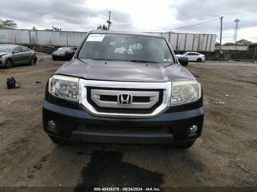 2011 Honda Pilot Ex-L VIN: 5FNYF4H67BB103387 Lot: 40426379