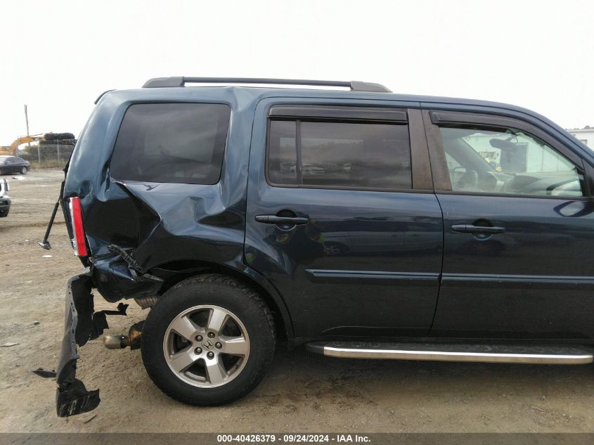 2011 Honda Pilot Ex-L VIN: 5FNYF4H67BB103387 Lot: 40426379