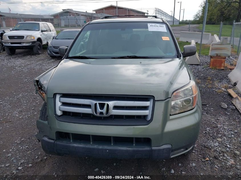 5FNYF28537B045474 2007 Honda Pilot Ex-L