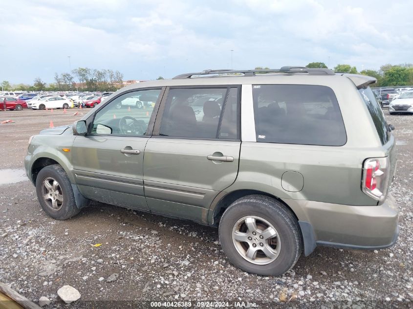 5FNYF28537B045474 2007 Honda Pilot Ex-L