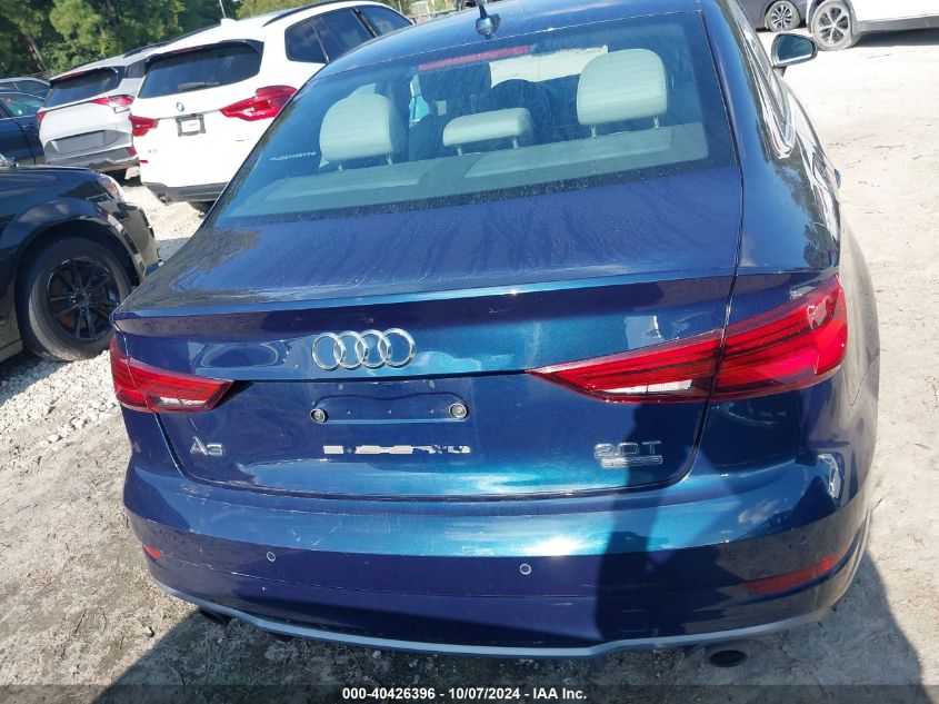 2018 Audi A3 2.0T Premium/2.0T Tech Premium VIN: WAUJ8GFF9J1045335 Lot: 40426396