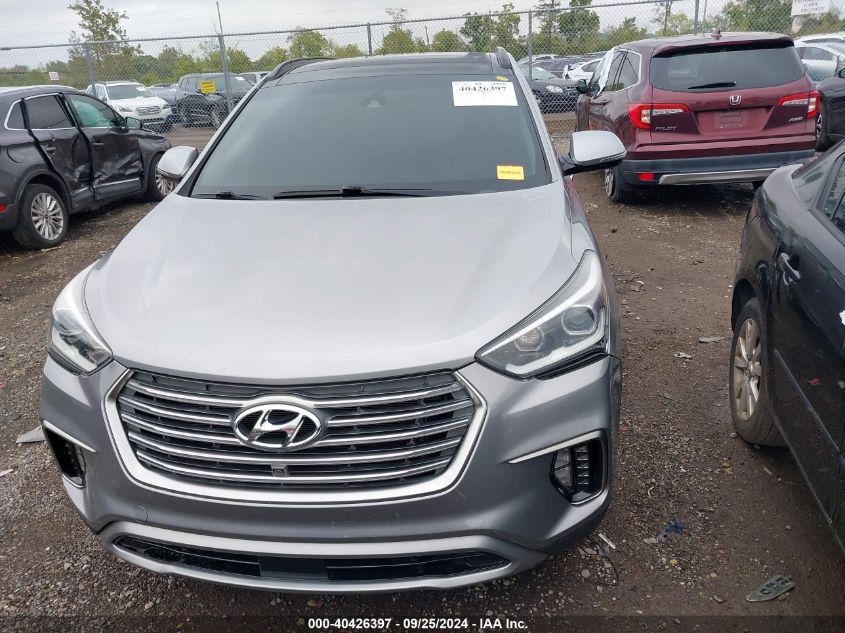 2017 Hyundai Santa Fe Limited Ultimate VIN: KM8SRDHF8HU246101 Lot: 40426397