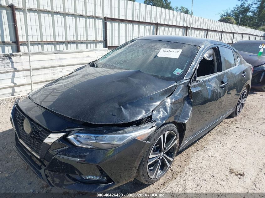 2022 NISSAN SENTRA SR XTRONIC CVT - 3N1AB8DV7NY315655